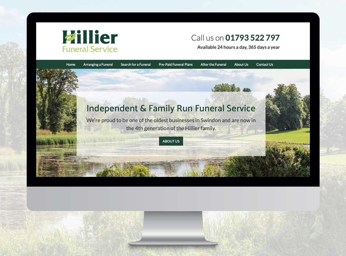 Our work hillier funeral service website